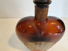PAUL MASSON Heart-Shaped Rare Cream California Sherry 4/5 Qt Bottle Cuvee 001C