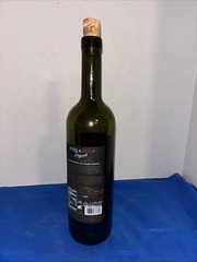Empty Stella Rosa Black Dark Wine Bottle- w/cork -Clean -Small Tear On Label