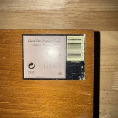 Cuvee Dom Perignon Rosé Vintage 1990 Wooden Champagne Bottle Box