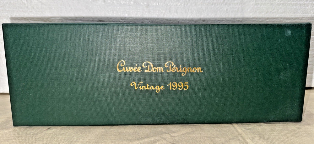 Don Perignon 1995 Original Box & Booklet Empty Box No Bottle