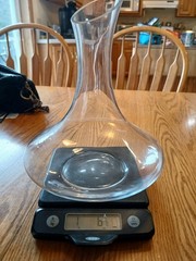 Kronos Splendor Wine Decantor 1.5 Liter. Poland Wine Bottle Empty Bottle No Cork