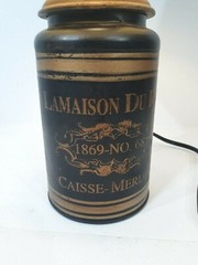 Beautiful Lamp French Lamaison Du Rot Wine Mid-Centrury Style Man Cave