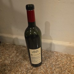 Petrvs Pomerol Grand Vin 2012 Empty Bordeaux Bottle with Cork