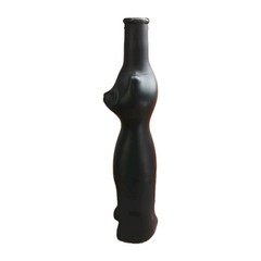 Black Cat Decanter 2018 Rheinhessen Riesling Qualitatswein German EMPTY 12&Prime;