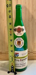 Vintage 1979 German Wine Bottle Wachenheimer Mandelgarten Gewürztraminer Kabinet