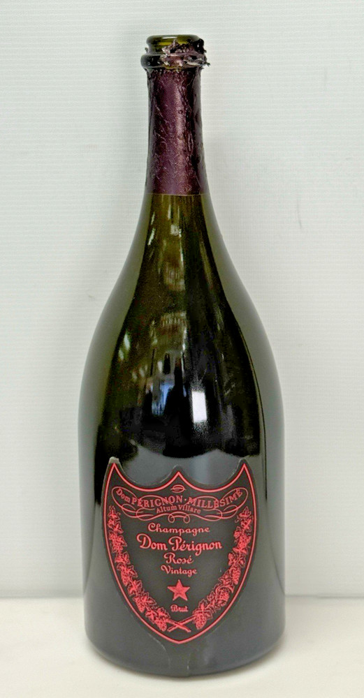 Dom Perignon Rosé Vintage Empty Bottle Magum 1.5L Luminous Lite-Up Free Ship