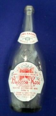 ORLANDO Barossa Rose Selected Australian Wine Glass Bottle 1 Pint 6 FL Oz.