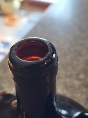 1904 Gewurztraminer Burgerspital zum heil. Geist Labeled 19th c Wine Bottle