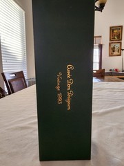 Vintage 1993 Cuvee Dom Perignon Champagne Emptybottle, Box & Pamphlet 750ML