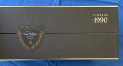 1990 Moet & Chandon Oenotheque Dom Perignon Champagne EMPTY Bottle Box Booklet