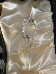 1996 Perrier-Jouet Belle Epoque Fleur de Champagne Empty Bottle Gift Bx 2 Flutes