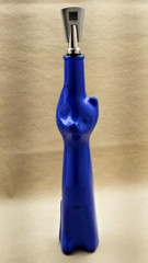 2015 Rheinhessen 500ml Empty Wine Bottle Blue Cat 13 in