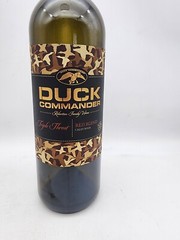 Duck Commander Wine Bottle Triple Threat Red Blend Glass With Cork Collector