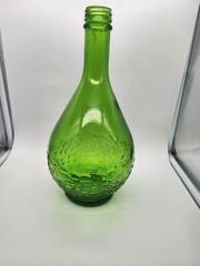 Gallo Wine ~ Half Gallon Flavor Guard Bottle ~ Vintage Green Glass with Grapes