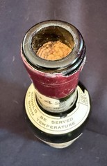 Quien Bordeaux France Monopole Claret Vintage 1949 Wine Bottle 354 ml Cork