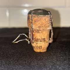 Vintage 2013 Empty dom perignon Brut Cork, NO Bottle Just Cork , 750 ML