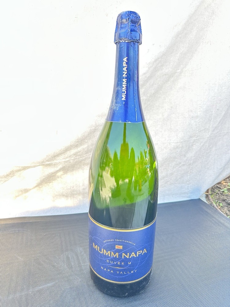 Vintage Mumm & Napa Champagne Display Dummy Sealed Empty Bottle Prop Large 3L
