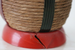 Wine Bottle with String Weaving 2oz Swiss Colony TIPO California – EMPTY BOTTLE