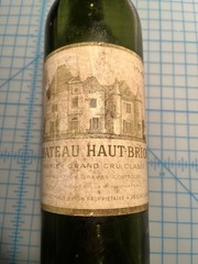 Chateau Haut-Brion Empty 750ML Bottle Vintage 1949
