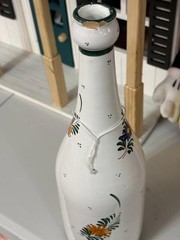 c. a. positano Italian Handpainted bottle set of 3