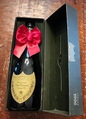 Dom Perignon 1996 Vintage Empty Bottle & Display Box Champagne Wine Moet Chandon