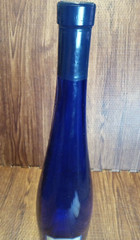 Extra Tall Wine Bottle Blue Riesling Bottle Wine Home Decor Plalz Riesling 19&Prime;