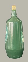 Vintage 1980 Lancers Vinho Branco White Wine Thick Green Bottle Portugal – EMPTY