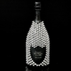 Dom Perignon P2 Studs Decoration Empty Bottle Color Silver Togemand Toge-mand