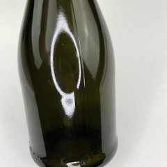 Vintage Dark Green Wine Bottle 9” Tall Empty 37.5 cl 90 mm