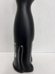 2017 Rheinhesses Riesling Moselland Black Happy Cat Empty Wine Bottle