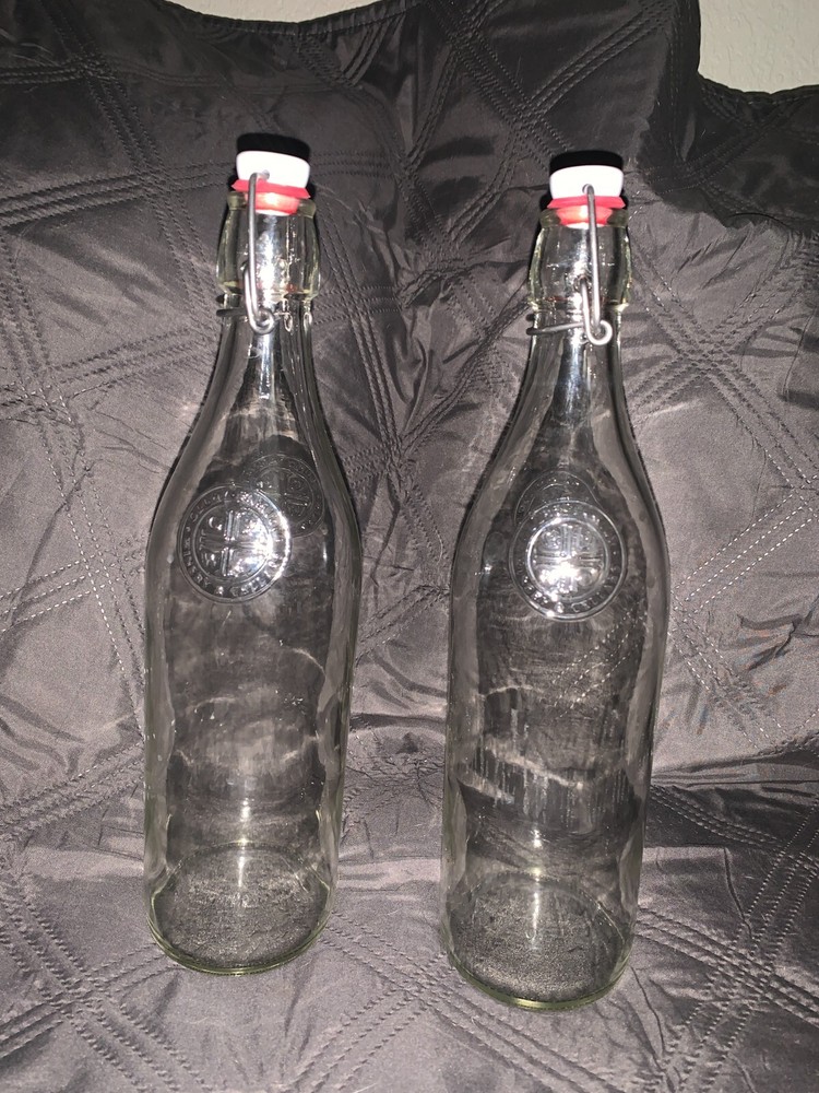 Glunz Family Winery & Cellars Empty Wine Bottles w/Snap Cap/Flip Top -about 12 « 