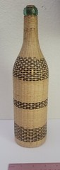 Vintage Woven Wicker Wine Bottle