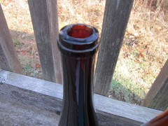 Antique Long Neck Wine Bottle Lot, Tall Hock- Gorgeous Set with a Story
