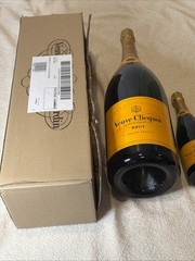 Veuve Clicquot 6L Champagne Factice Dummy Bottle Empty Display Yellow Label RARE
