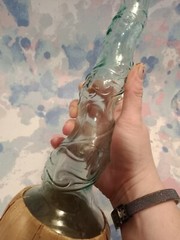 Beautiful Collectors Twisty Design Wine Bottle
