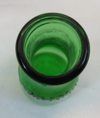 Vintage 1970s M. Lamont Vineyards Green Glass Wine Bottle 2/5 Pint