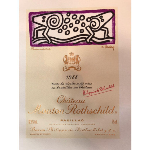 Chateau Mouton Rothschild 1988 Keith Heading