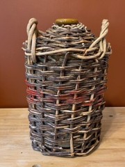 Vintage Wicker Demijohn