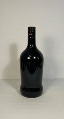 13 x 4” 1.75 Liters Litre LARGE DISPLAY Rum & Irish Theme DESIGN WINE BOTTLE VTG