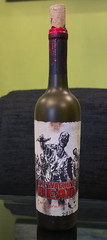 2015-2016 Walking Dead Empty Limited Ed. Collectable Wine Bottle Set W/Corks