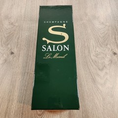 1997 Salon Le Mesnil EMPTY Bottle Box Booklet Champagne Blanc de Blancs Vintage