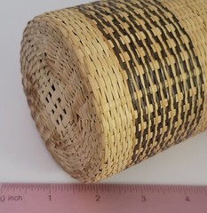 Vintage Woven Wicker Wine Bottle