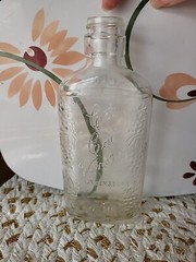 VINTAGE CAR CAL WINERY BOTTLE PINT GREENSBORO NC WINE WHISKEY LIQUOR