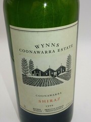 WYNNS COONAWARRA ESTATE SHIRAZ 1999 SEALED DISPLAY PROP WINE BOTTLE ~ 3 LITER