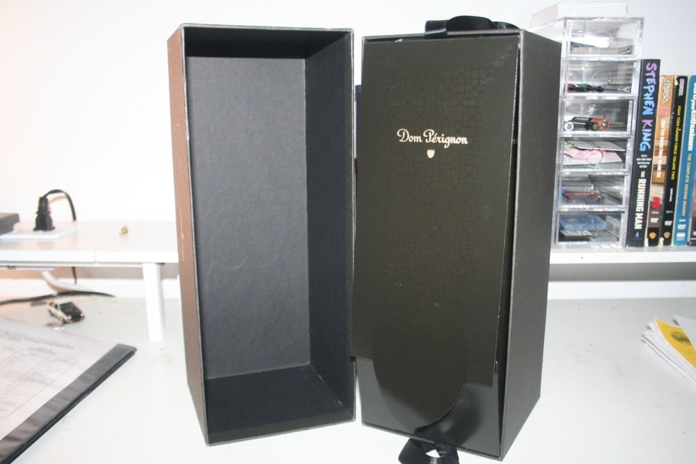 2012 Dom Pérignon Champagne Display Box, (Empty, No Bottle) USED GOOD