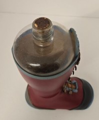 Vintage Antonio Marero Spanish Rose Wine Red Boxing Boot Decanter