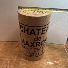 Huge Display Advertising Wine Cork – 2014 French Chateau De Maxrose St. Estephe