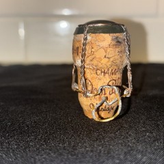 Vintage 2013 Empty dom perignon Brut Cork, NO Bottle Just Cork , 750 ML