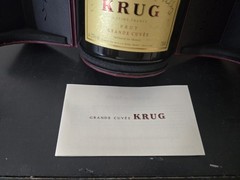 Krug Brut Grande Cuvee 750 ml Bottle & Gift Box