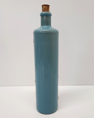 Vintage 1983 Melkmeister Moselbluemchen German 13&Prime; Stoneware Wine Bottle